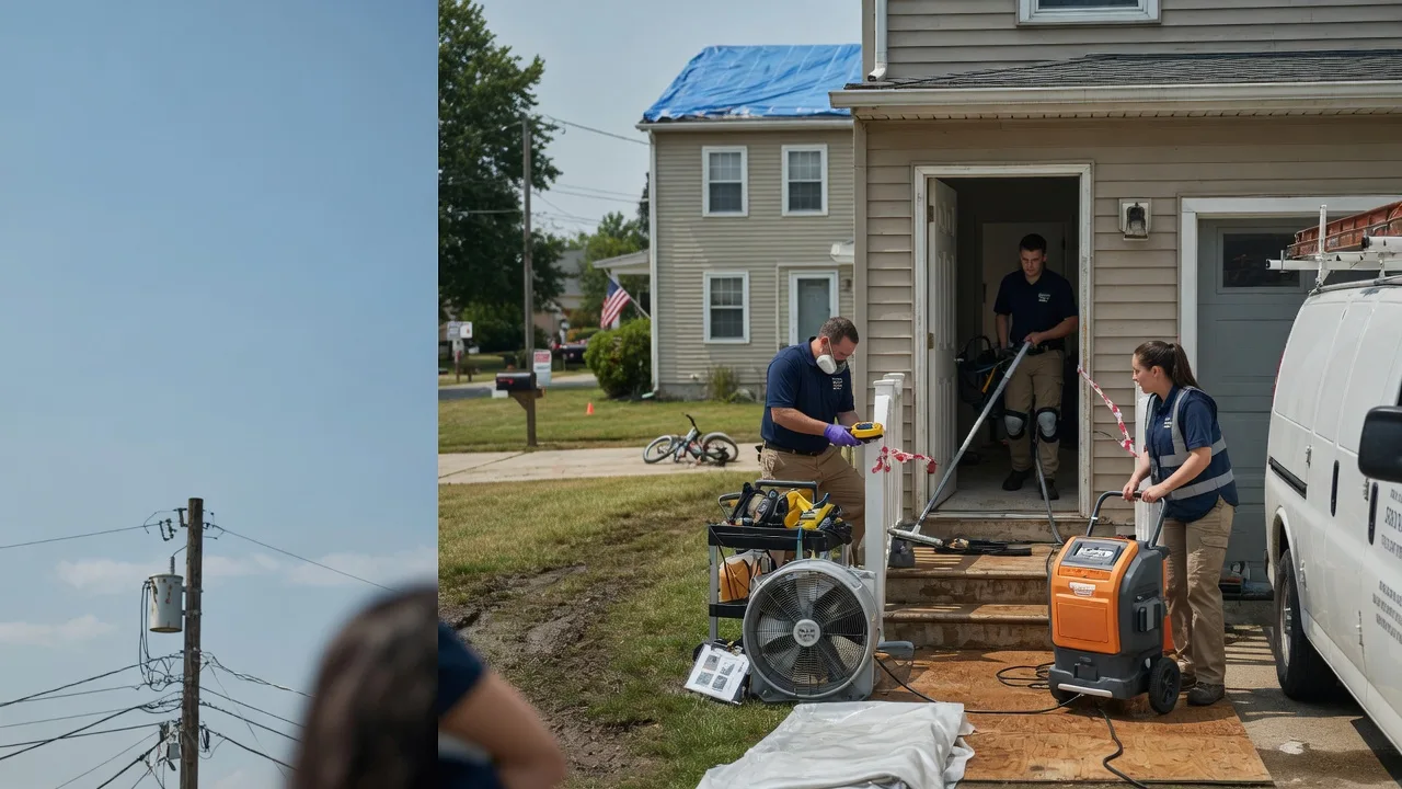 Water Damage Repair in Hoffman, NC near me